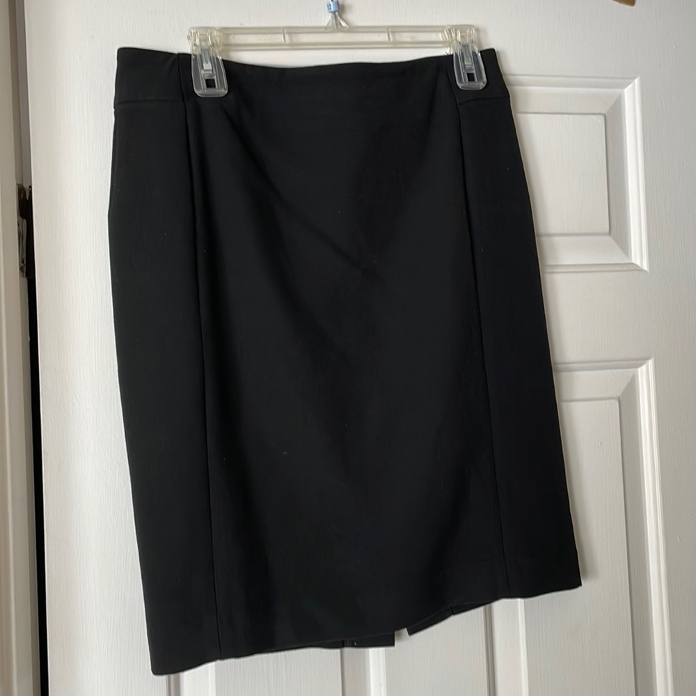 Used black Ann Taylor Loft Black skirt Size 10